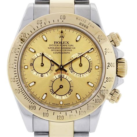 rolex daytona champagne dial|rolex daytona two tone price.